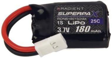 Radient RDNB1801S25M 180mAh 1C/1S 3.7V 25C Lipo Battery