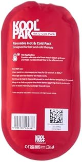 Koolpak Luxury Hot & Cold Reusable Pack Oval 12.5 x 25.5 cm view 3