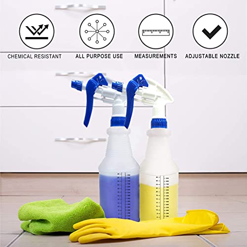 Plastic Spray Bottle (4 Pack, 28 Oz, AllPurpose) spray bottles for
