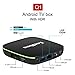 Leelbox Android 8.1 TV Box, Q2 Android Box Quad Core with 2GB RAM 16GB ROM, 2.4GHz Voice Remote Control Included, Support WiFi/3D/4K/H.265