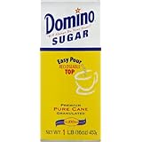 Domino Sugar Granulated Canister, 1 lb