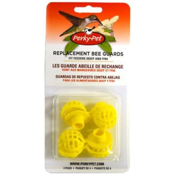 perky pet bee guards for hummingbird feeders