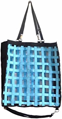 Westride Nylon Slow Feed Hay Bag, Large Turquoise