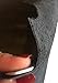Black Leather Hide - Spanish Full Skin - Rustic Finish - 2 oz avg Thickness - Soft Upholstery Fabric - Genuine Thin Lambskin - DIY Supply - Craft Projects - Home Decor Material (6 sq ft, Black)