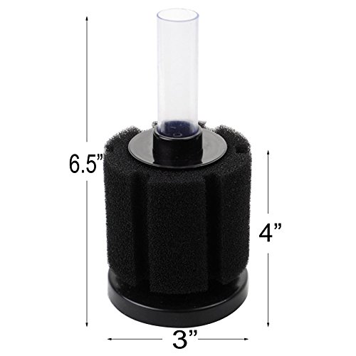 AQUANEAT Bio Sponge Filter Breeding Fry Betta Shrimp Nano Fish tank Aquarium 10Gal XY-180 (1 Pack)