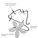 10 Package Flower Bathroom Drain Strainer Hair Catcher Bathtub Shower Drain Cover Hair Trap Hair Catcher Bathtub Drain Strainers Protectors Cover Filter Chain Hook for Kitchen and Bathroom Barthtub