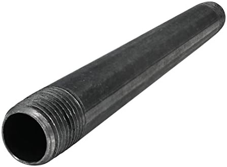 LDR Pipe Décor Industrial Steel Grey 3/8 x 24-Inch Length Pipe Connector Great for DIY Projects
