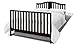 Graco Solano 4-in-1 Convertible Crib and Changer with Drawer (Espresso) – Crib and Changing Table Combo with Drawer, Includes Changing Pad, Converts to Toddler Bed, Daybed and Full-Size Bed