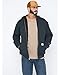 Carhartt Men's Rain Defender Rutland Thermal Lined Hooded Zip Front Sweatshirt 100632,Black,Large
