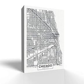 signwin-Canvas Wall Art-Chicago-Canvas Prints Home Artwork Decoration for...