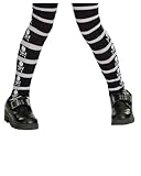 Skull & Crossbones Tights for Children, Large (75-100lbs) by Rubie's