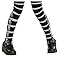Skull & Crossbones Tights for Children, Large (75-100lbs) by Rubie's