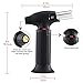 Culinary Butane Torch, DUTISON Refillable Cooking Kitchen Blow Torch with Safety Lock and Adjustable Flame for Creme Brulee, Desserts, Meat, Camping, Searing, Soldering (Butane Gas NOT Included)