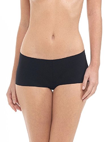 Commando Cotton Boy Short Size Medium / Large Black Style CBS01