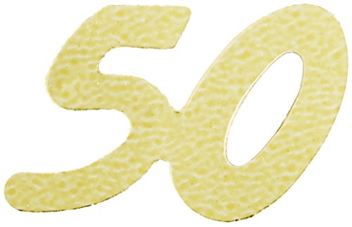 Beistle 50627-GD Fanci-Fetti 50 Silhouettes