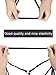 Women Strappy Harness Hollow Out Cross Cage Bra Elastic and Adjustable Cupless Bralette Straps Lingerie, Black