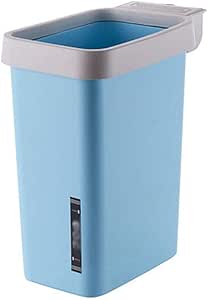 YVX Cubo de Basura Rectangular de plástico Cubo de Basura pequeño Cubo