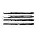 Prismacolor, Black Premier Brush, Chisel & Fine Line Tip Assortment Marker Sets, 4-Count