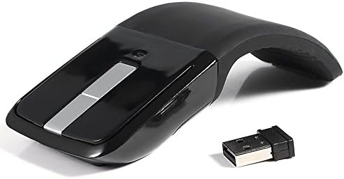 2.4GHz Arc Optical Touch Mouse Foldable USB Wireless Mice