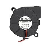 Security-01 50mm x 15mm 5015 12V Dual Ball Bearing DC Brushless Cooling Blower Fan BB5015H12 with 2 Pin Terninal UL TUV