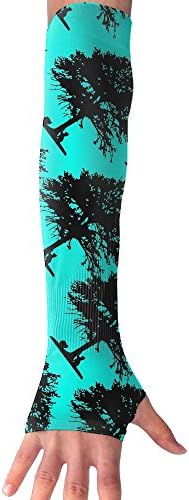 Tree Cat Women's Cycling Arm Gloves Sun Protection Absorb Arm Sleeves Gloves Cover
