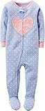 Carter's Baby Girls' Snug Fit Cotton Footie Pajamas