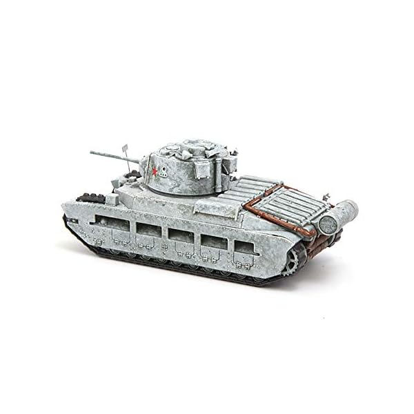 CMO Panzer Modelle Plastik 1/72, Matilda II Infanterie Panzer Sowjetische Armee, Druckguss Militär Tank, Kinderspielzeug… – Bild 5