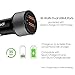 iRAG CRS1 Car Charger Compatible for Samsung Galaxy S10/S10 Plus/S10E/S9/S9 Plus/S8/S8 Plus/Note 10/9-36W Quick Charge 3.0 2-Port USB Adapter with 6ft Braided USB Type C to A Fast Charging Cable Cord