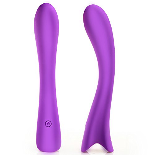 Waterproof Vibrator Dildo for Women with 9 Strong Vibration Modes for Effortless Insertion, PALOQUETH Silicone G Spot Vibrator Clitorial Vibrator for Exciting Stimulation- Ideal Sex Toy for Starters