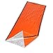 MIABOO Emergency Sleeping Bags, Ultra Portable Waterproof PE Thermal Bivvy Sack-1 Pack-Use As Space Blanket,Survival Tent,Emergency Shelter,Survival Bag kit,Survival Gear for Outdoors Fireplace Grillthumb 2