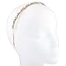 Lux Accessories Bridal Occasion Crystal Rhinestone Statement Tiara Headband