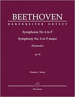 ベートーヴェン: 交響曲 第6番 ヘ長調 Op.68 「田園」／原典版／デル・マー編／ベーレンライター社: 指揮者用大型スコア