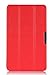 IVSO ASUS VivoTab 8 M81C (2014 Version) Ultra Lightweight Slim Smart Cover Case-will only fit ASUS VivoTab 8 M81C Tablet (Red)