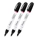 Sharpie Oil-Based Paint Marker, Medium Point, Black Ink, Pack of 3 primary
