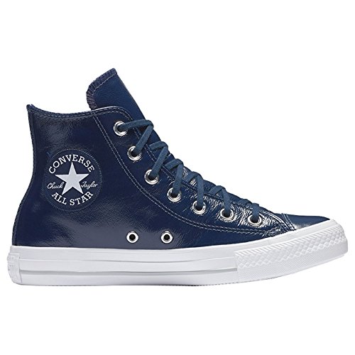 navy leather converse womens