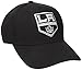 NHL Los Angeles Kings Basics Structured Adjustable Cap, One Size, Black
