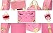 Cute Cat Face Bow Diamond Bling Waterproof Pink School Backpack Girls Lunch bags (Black)