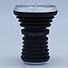Black Hookha Hub Silicone Shisha Bowl, Wind Screen, food grade quality.Apple on top hookah head / Metal Coal Screen …