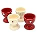 Lofekea Egg Cups, 4 Pack Ceramic Polka Dot Egg Cups Porcelain Egg Holders Gifts for Kitchen