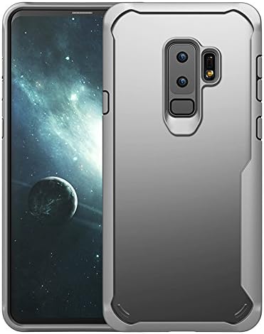 LENKA Galaxy S9 Plus Case, Full-Body Rugged Holster Hybrid Protective Clear Case with Built-in Free Screen Protector for Samsung Galaxy S9 Plus (Gray)