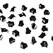 Super Z Outlet Acrylic Color Ice Rock Crystals Treasure Gems for Table Scatters, Vase Fillers, Event Decorations, Wedding, Birthday Decoration Favor (190 Pieces) (Black)