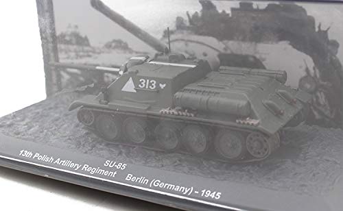 Legierungs-Tank-Modell, Gepanzertes Fahrzeug Modell Deutschland SU-85 Tank Replik 1/72 Militärkollektion Modell… – Bild 4