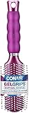 Conair Gel Grips Soft Handle All Purpose Hair Brush, Color May Vary 1 ea