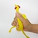 Squeeze Chicken Ornaments,Hemlock Funny Chicken Eggs Toys Key Chains Ornaments Stress Relieve Squeeze Toys (9x6cm, Yellow)