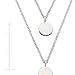Silpada 'Descending Disc' Layered Necklace in Sterling Silver