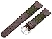 Hadley-Roma 20mm 'Men's' Leather Watch Strap, Color:Green (Model: MSM866RAB200)