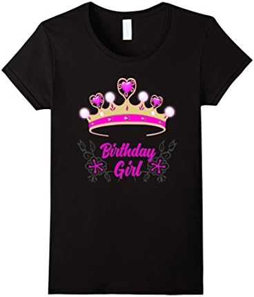 Birthday Girl Princess Party Tiara T-shirt