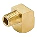 Boeray 2pcs 1/8” Brass Fittings 90 Degree Barstock Street Elbow 1/8