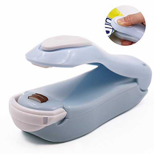 Bag Sealer Bags Heat Sealer for Plastic Food Potato Chip Bag, Mini Handheld Portable Resealer