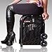 Zuca Sport Frame (Black) with Built-In Seat, Telescoping Handle, and Flashing Wheels (for any Sport Insert Bag)